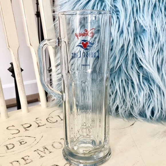 Walt Disney, Cruise Line, 21oz, Beer Mug,‎ Glass, Tall Stein, Collectable Mug - Picture 4 of 10
